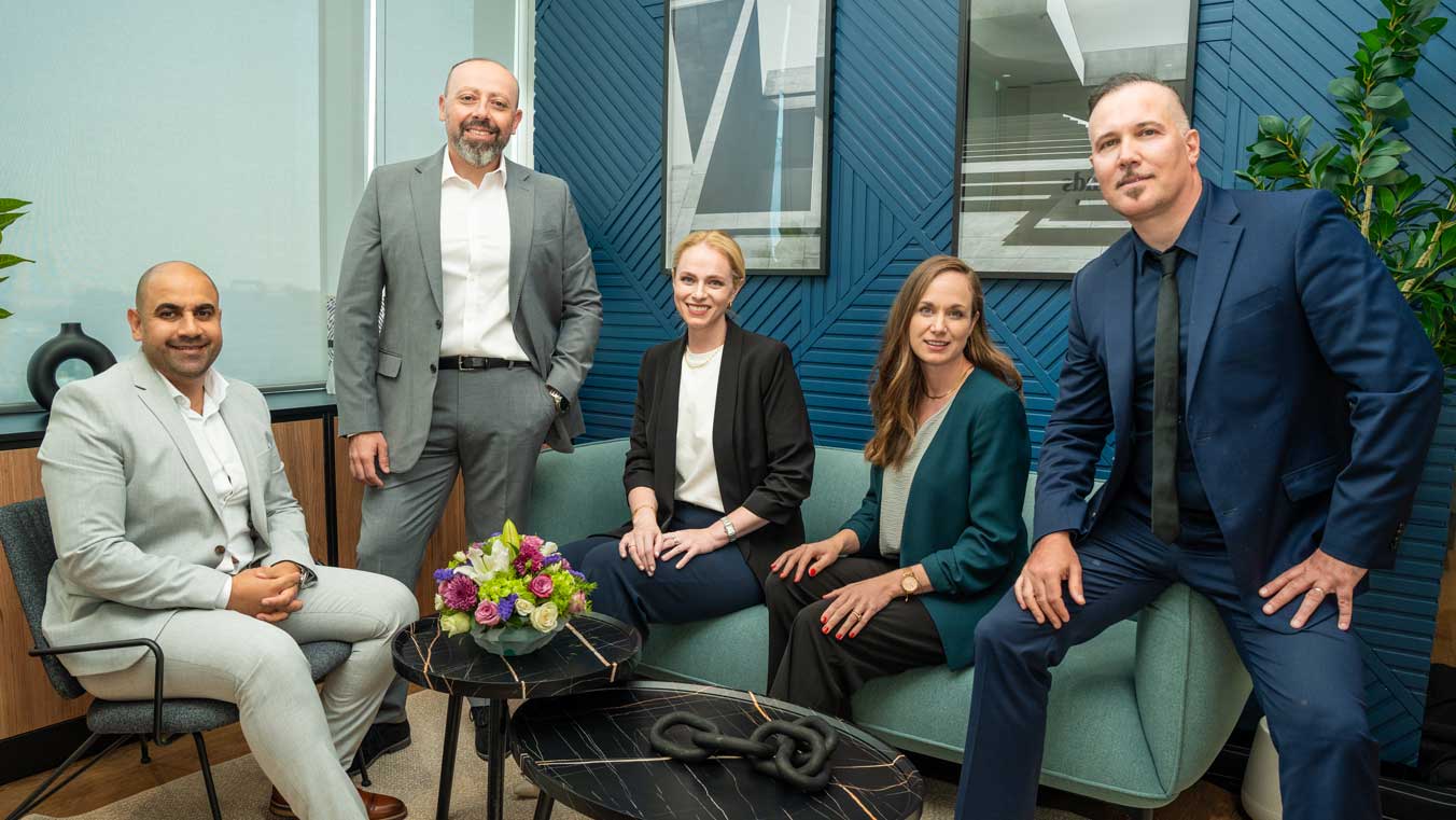 SharpMinds' architects, engineers and planners in their Abu Dhabi office
