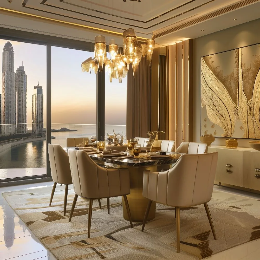 luxury dining room design