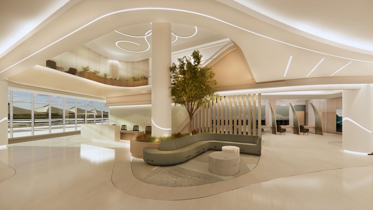 hospital lobby interior design