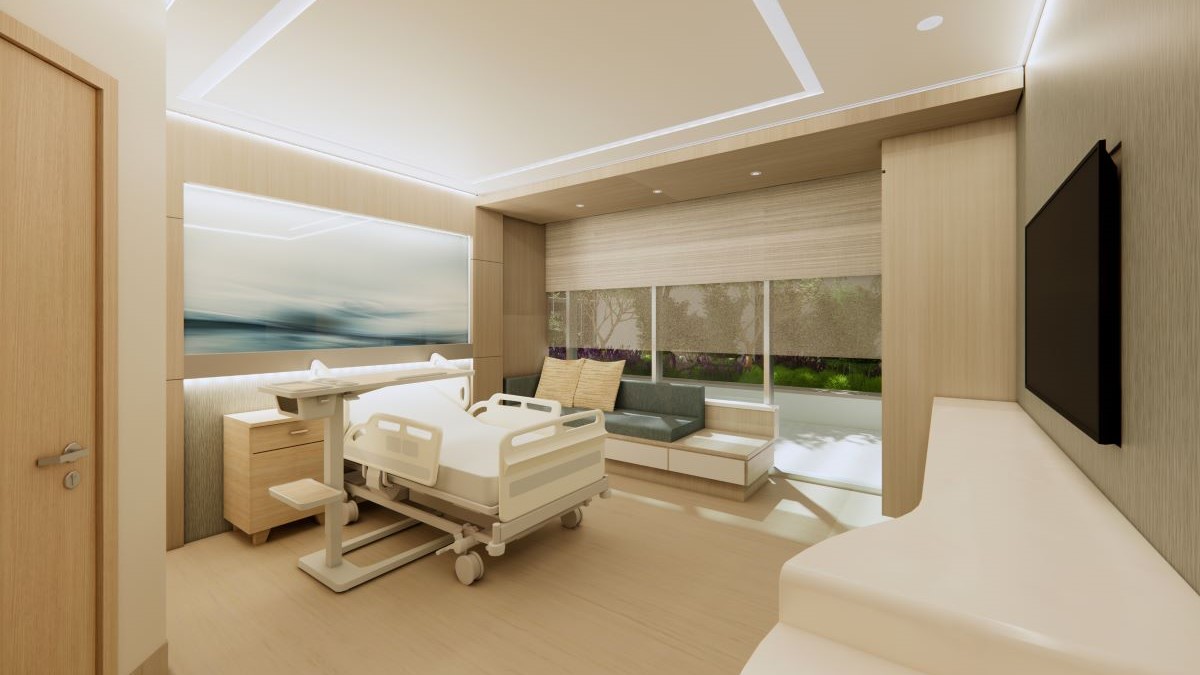 hospital patient room design